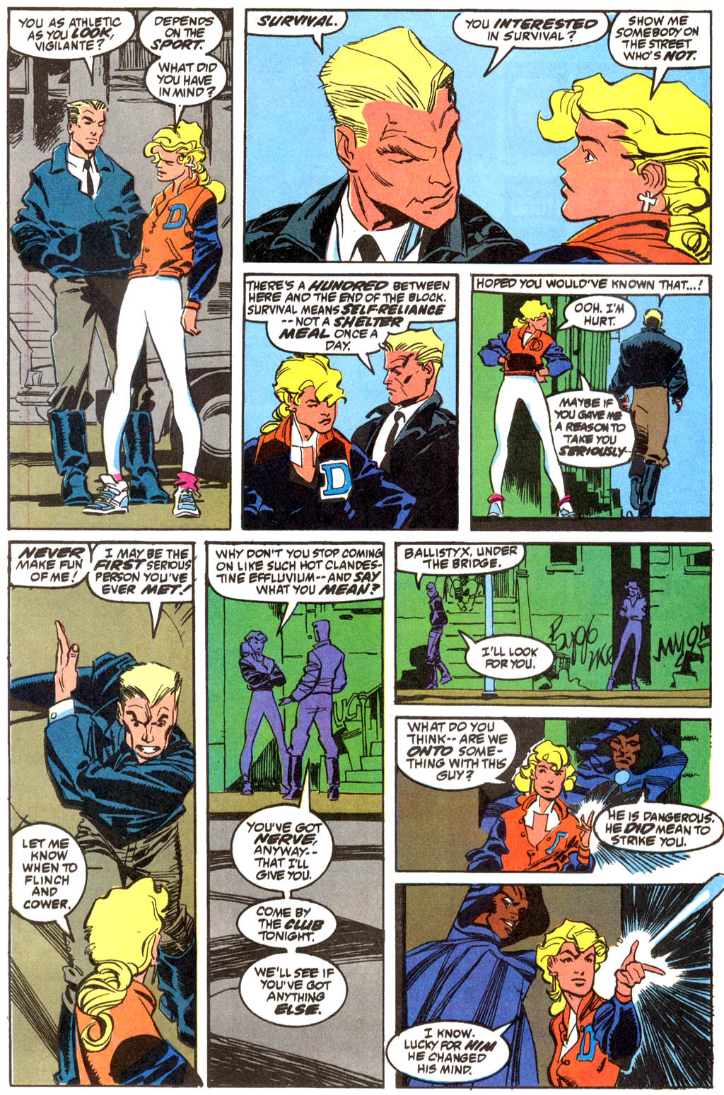 Read online Cloak and Dagger (1990) comic -  Issue #14 - 16