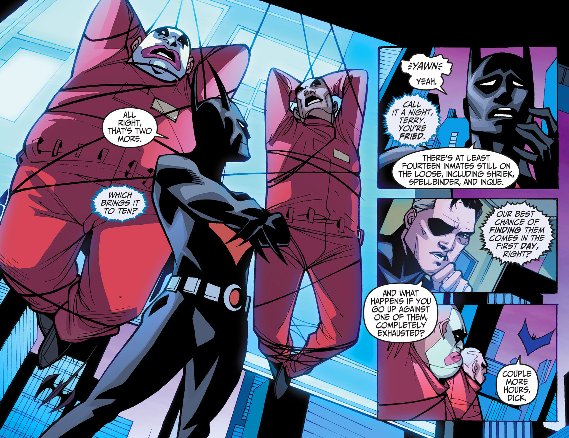 Read online Batman Beyond 2.0 comic -  Issue #3 - 18