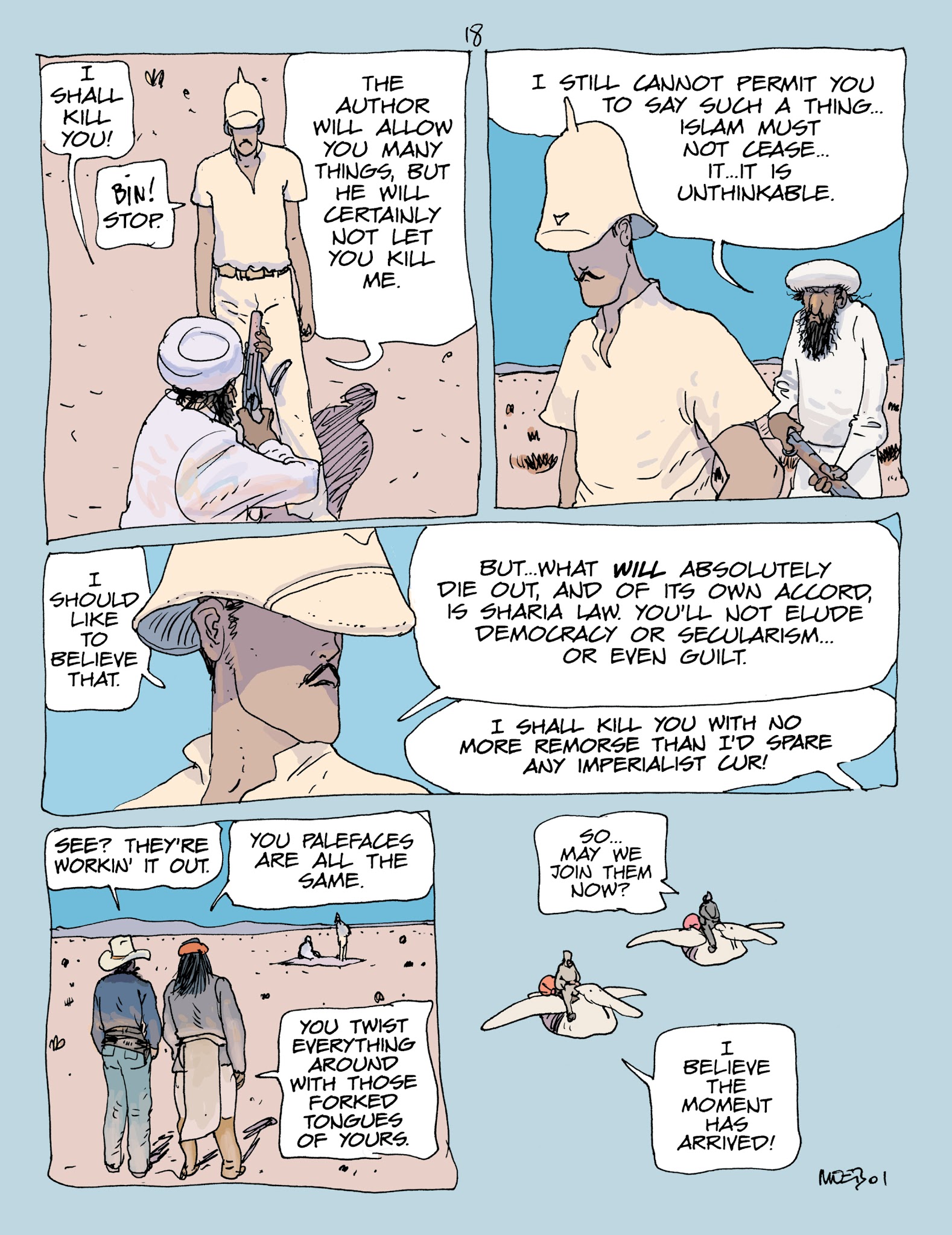 Read online Moebius Library comic -  Issue # TPB 2 - 128