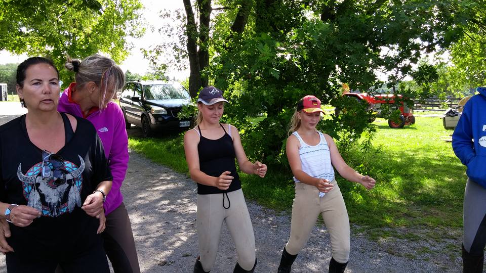 Partridge Horse Hill Flying Lead Changes, Cranial Sacral, and Centered