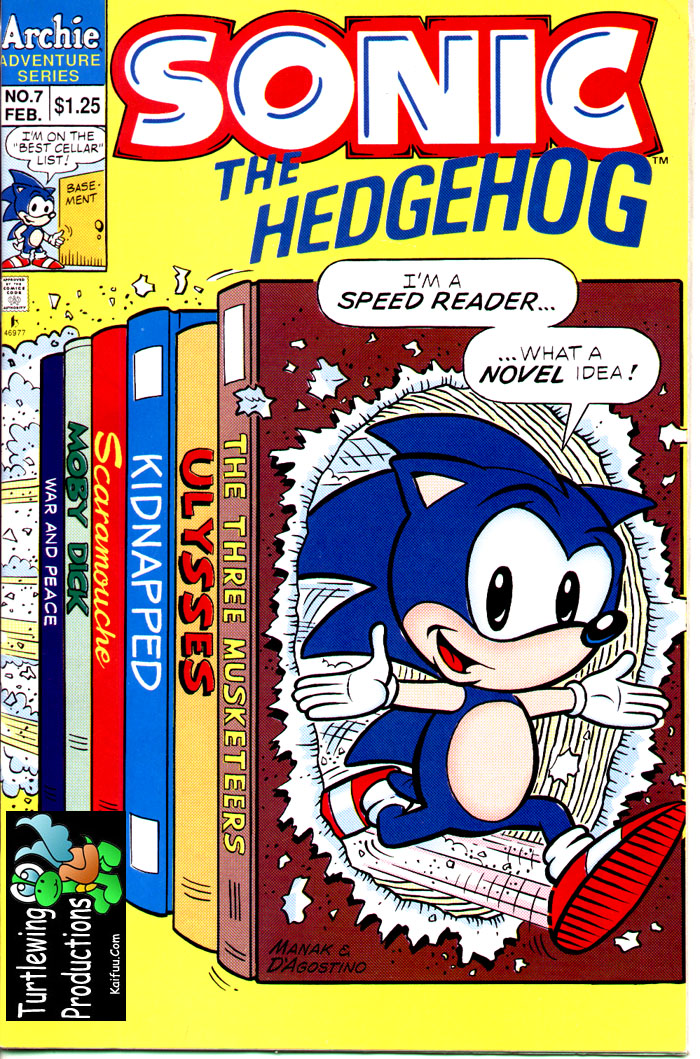 Read online Sonic The Hedgehog comic -  Issue #7 - 1