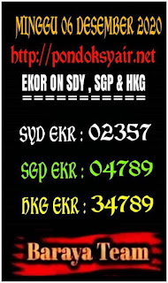 Prediksi Syair Sgp 6 Desember 2020 Pangkalantoto