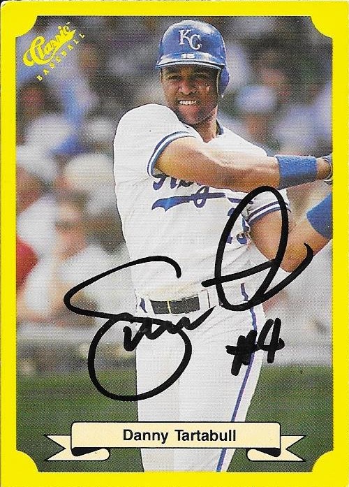 foul bunt: TTM Success - Danny Tartabull