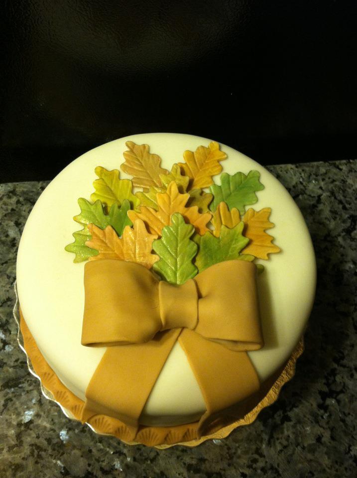 Cakes by Liz: Thanksgiving cake