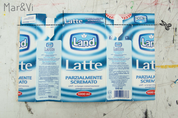 Como hacer un monedero con un tetra pack