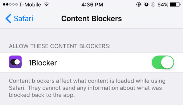 أفضل 3 تطبيقات منع الإعلانات على iOS 9