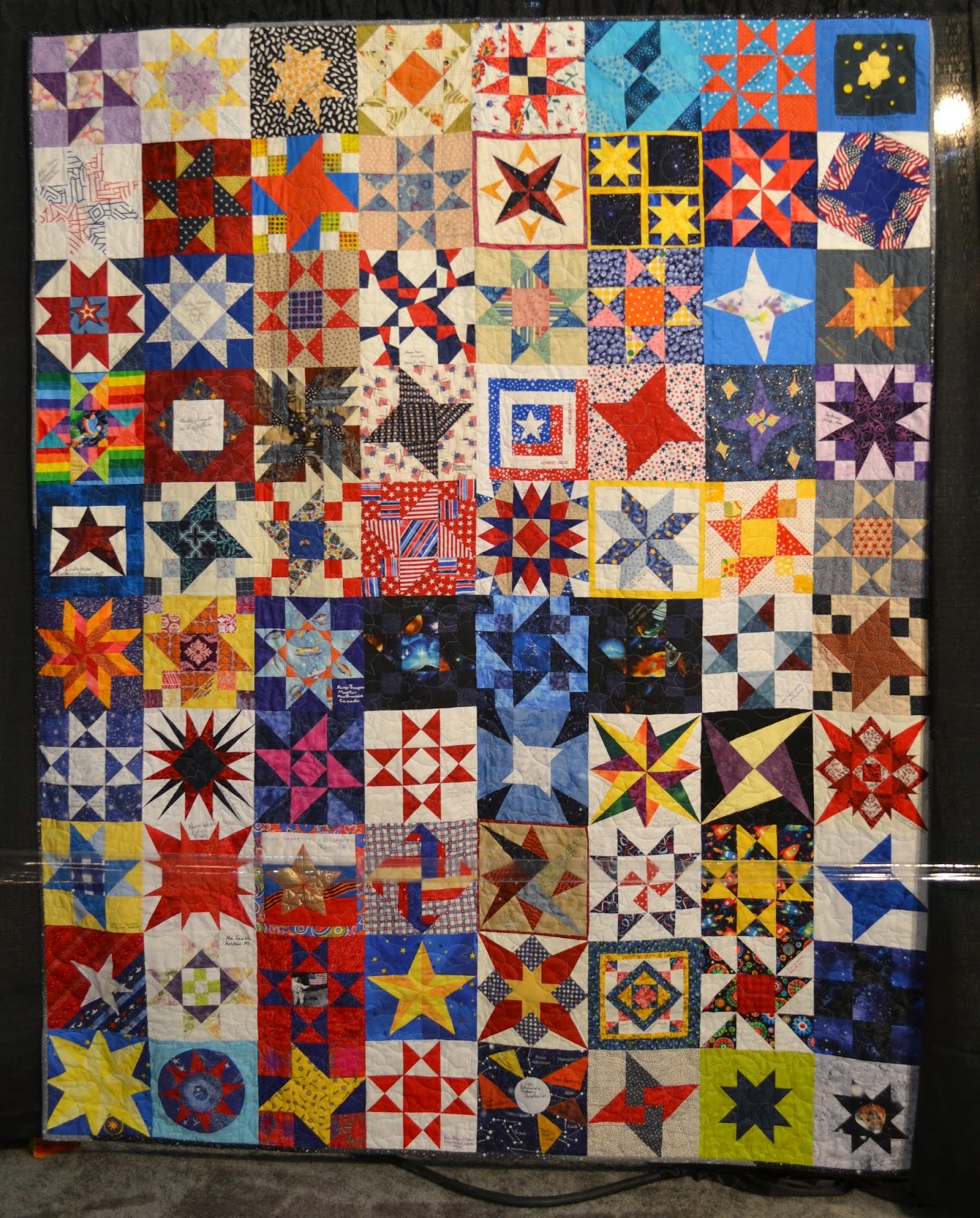 what KT made: Houston International Quilt Festival- Astronomical Quilts