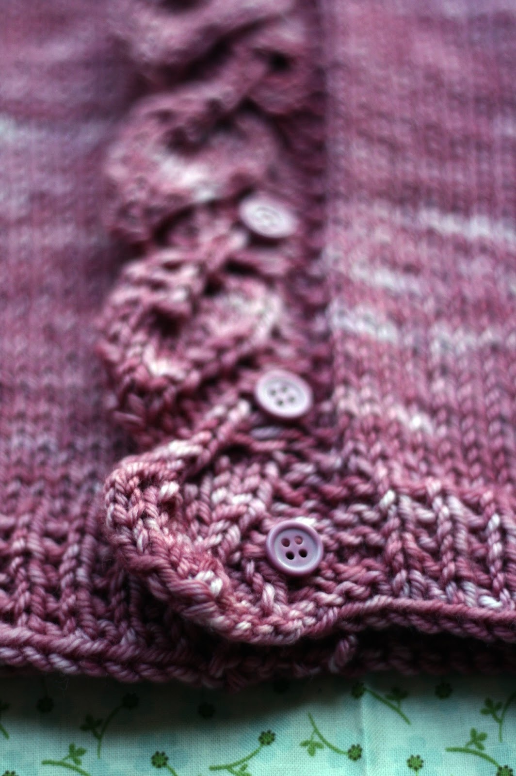French Press Knits Button Time