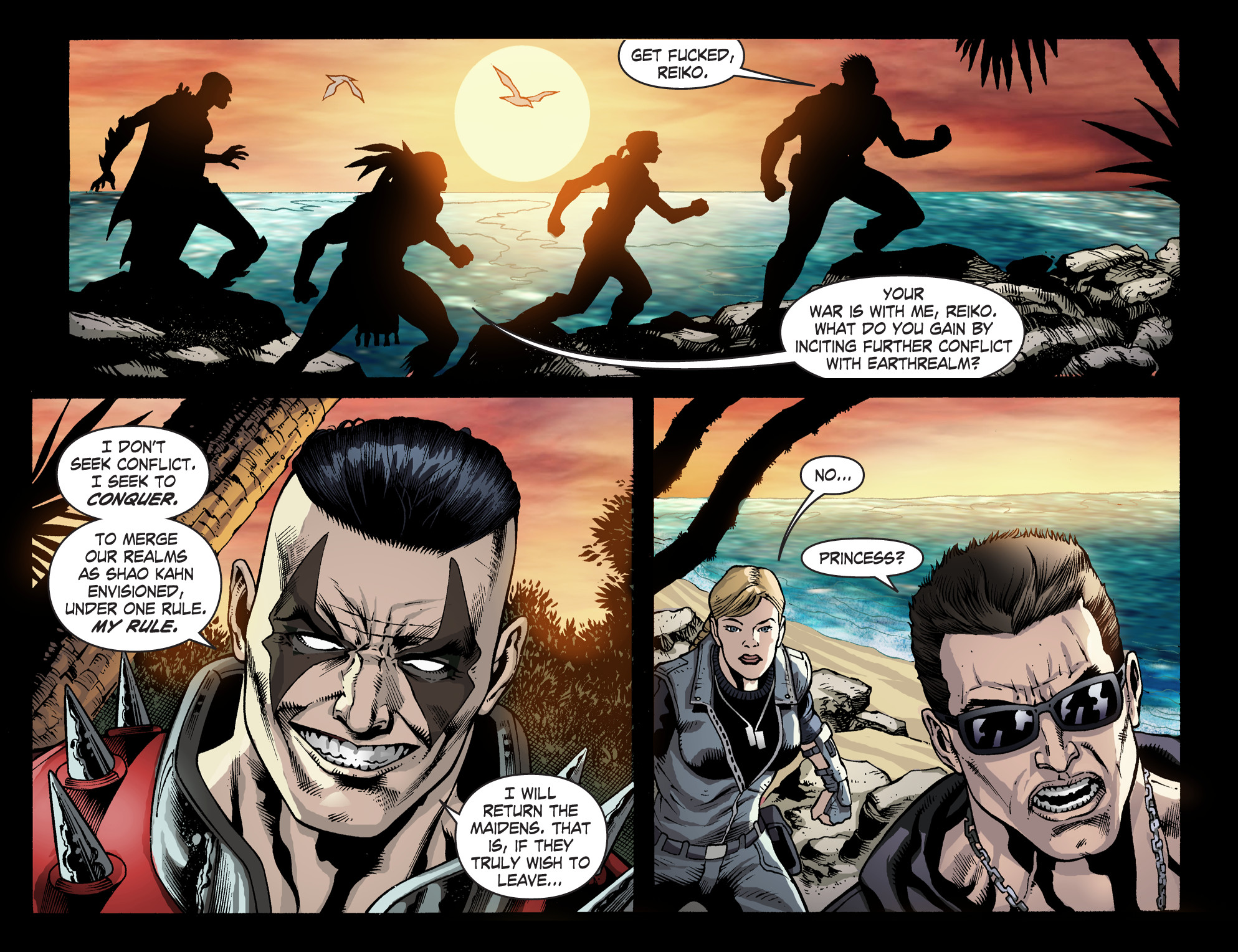 Read online Mortal Kombat X [I] comic -  Issue #24 - 22