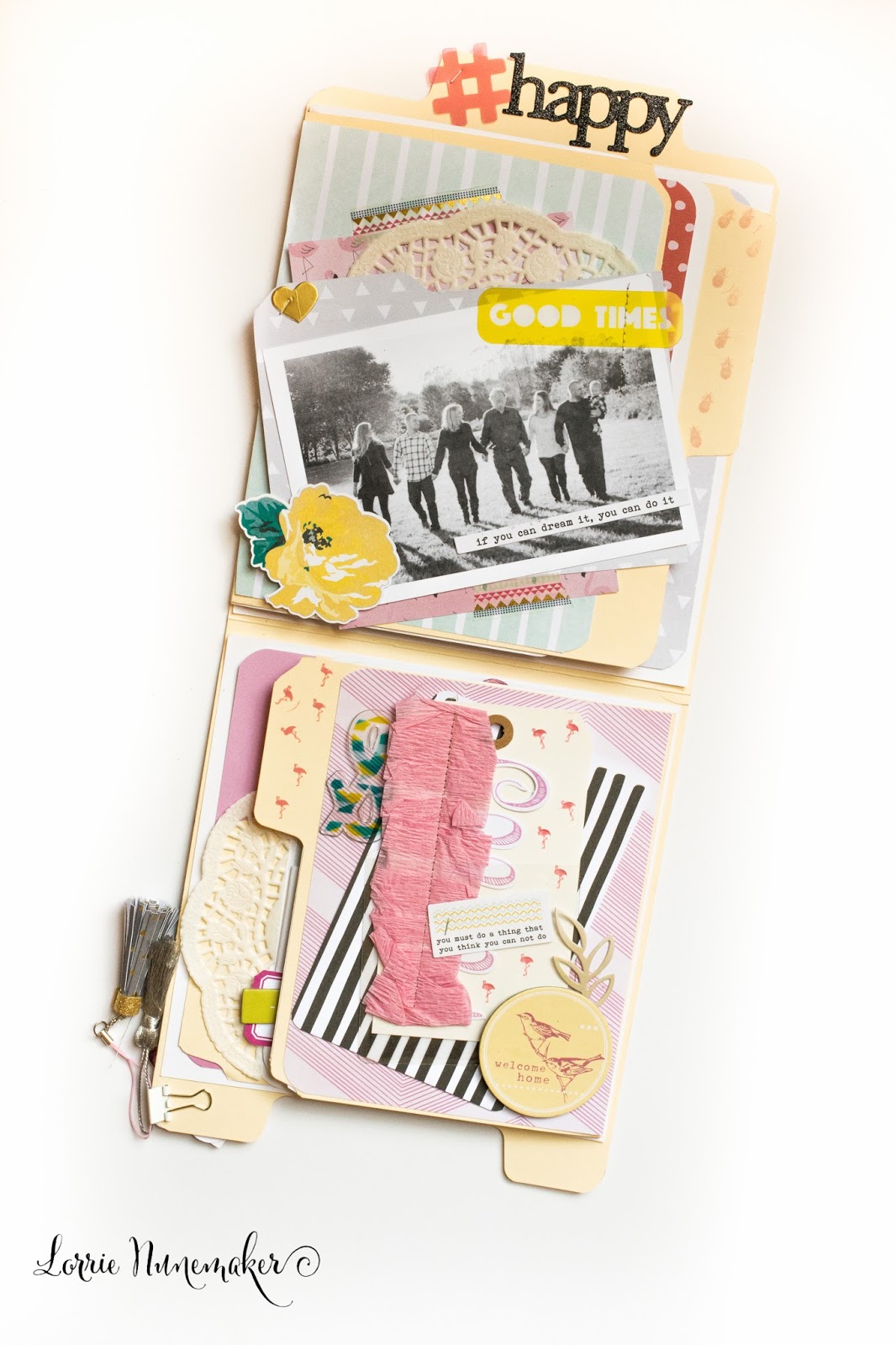 Lorrie's Story File Folder Flip Book