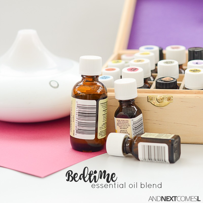 DIY Bedtime Essential Oil Blend for Kids And Next Comes L
