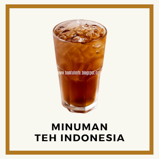 warna minuman teh Indonesia