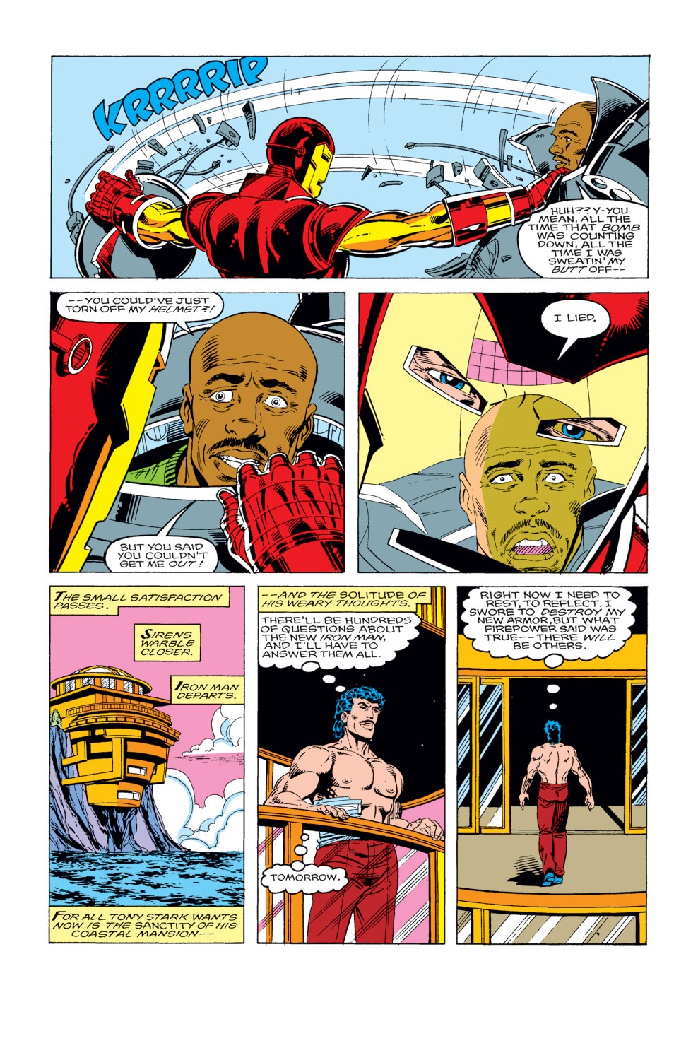 Read online Iron Man (1968) comic -  Issue #231 - 23