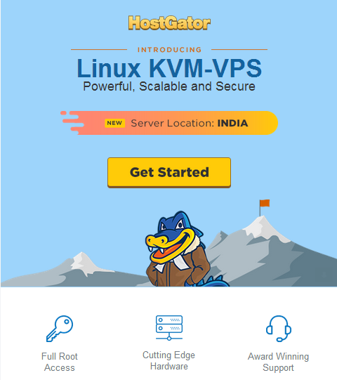 kvm vps, hostgator india server, vps server in india