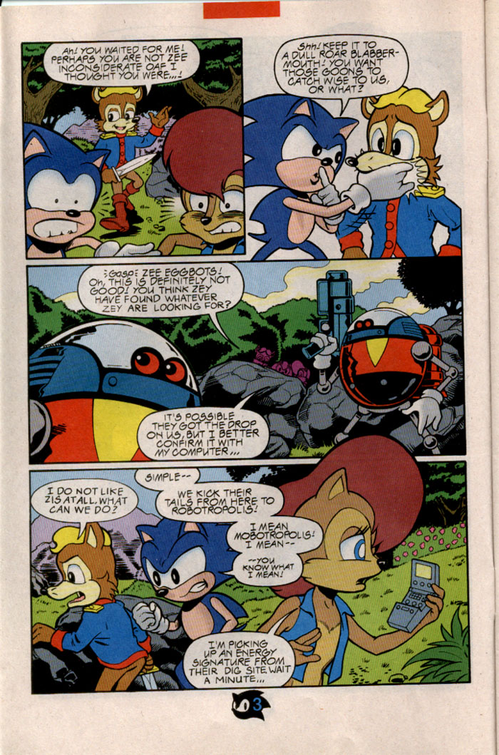 Read online Sonic The Hedgehog comic -  Issue #55 - 5