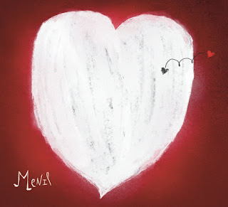 Portada del segundo CD de Menil, con un corazon como imagen