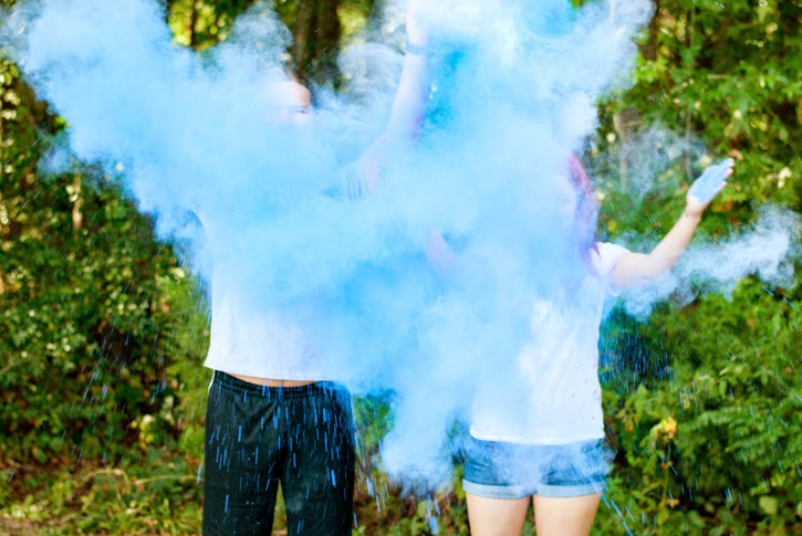 Color Powder Gender Reveal >> ART of the HEART: Gender Reveal: It's A.... Color Powder Gender Reveal >> ART of the HEART: Gender Reveal: It's A....