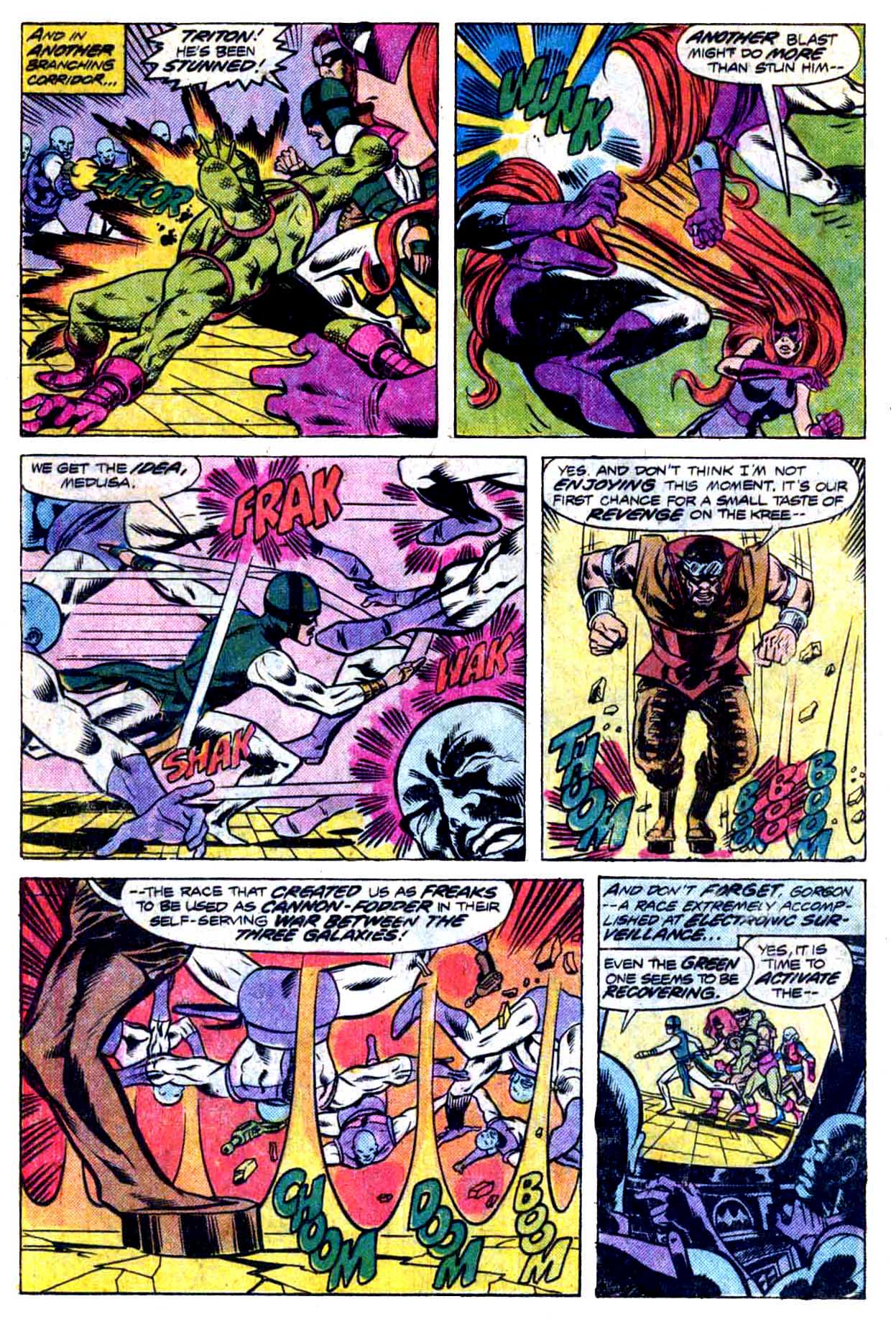 Read online Inhumans (1975) comic -  Issue #10 - 11