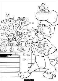 Popcorn coloring pages 10