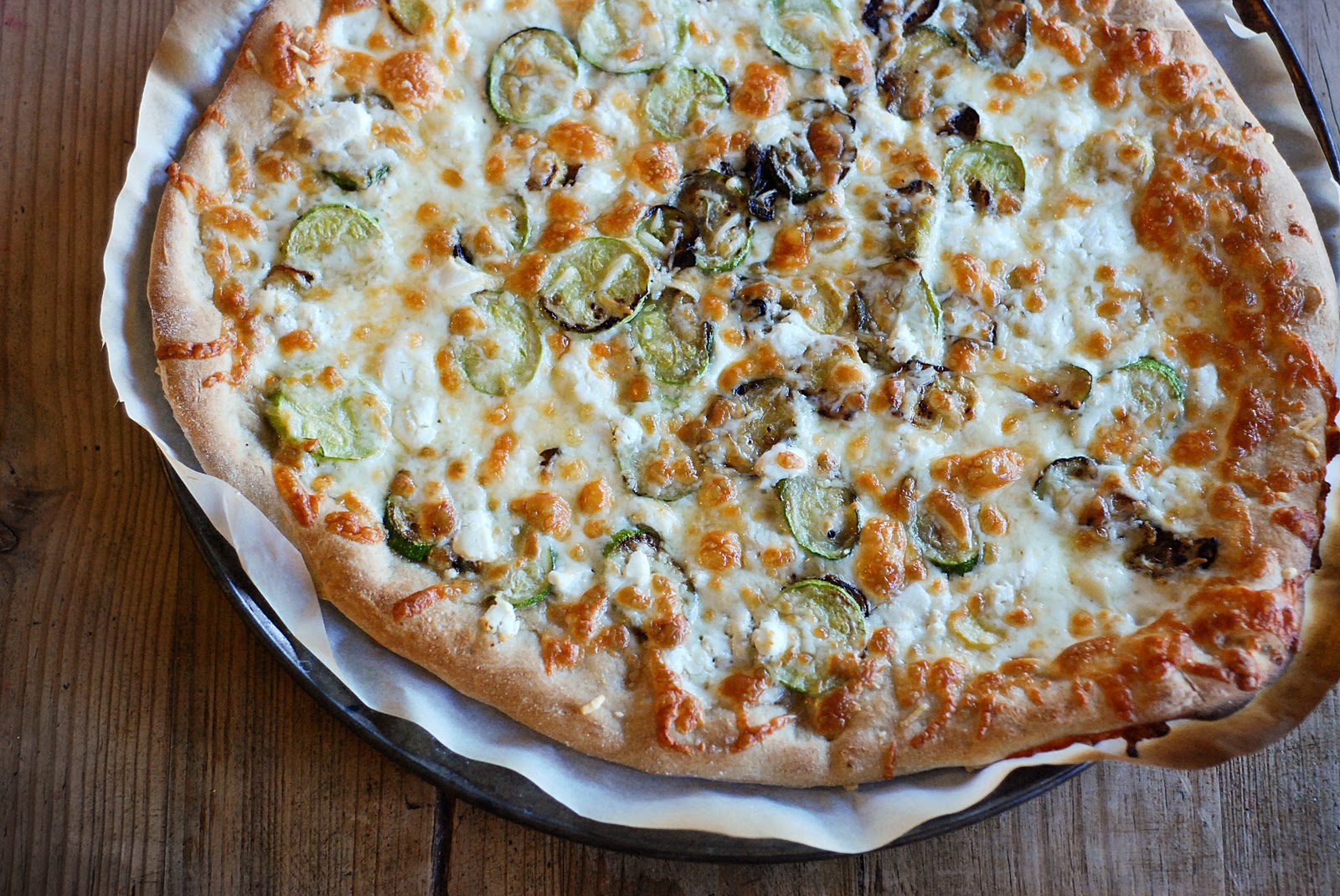 Vegetarian Recipe #8: Zucchini Pizza - Everyday Reading