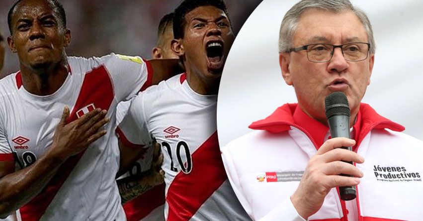 Descartan decretar día no laborable si es que Perú clasifica al Mundial Rusia 2018, informó el Ministro de Trabajo Alfonso Grados - www.trabajo.gob.pe Descartan decretar día no laborable si es que Perú clasifica al Mundial Rusia 2018, informó el Ministro de Trabajo Alfonso Grados - www.trabajo.gob.pe