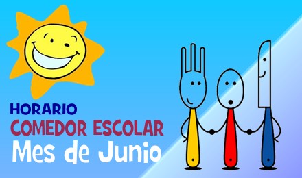 temerario Puntuación Impedir Educación Infantil | Colegio Agustinas Valladolid: HORARIO COMEDOR ESCOLAR  MES DE JUNIO 2019