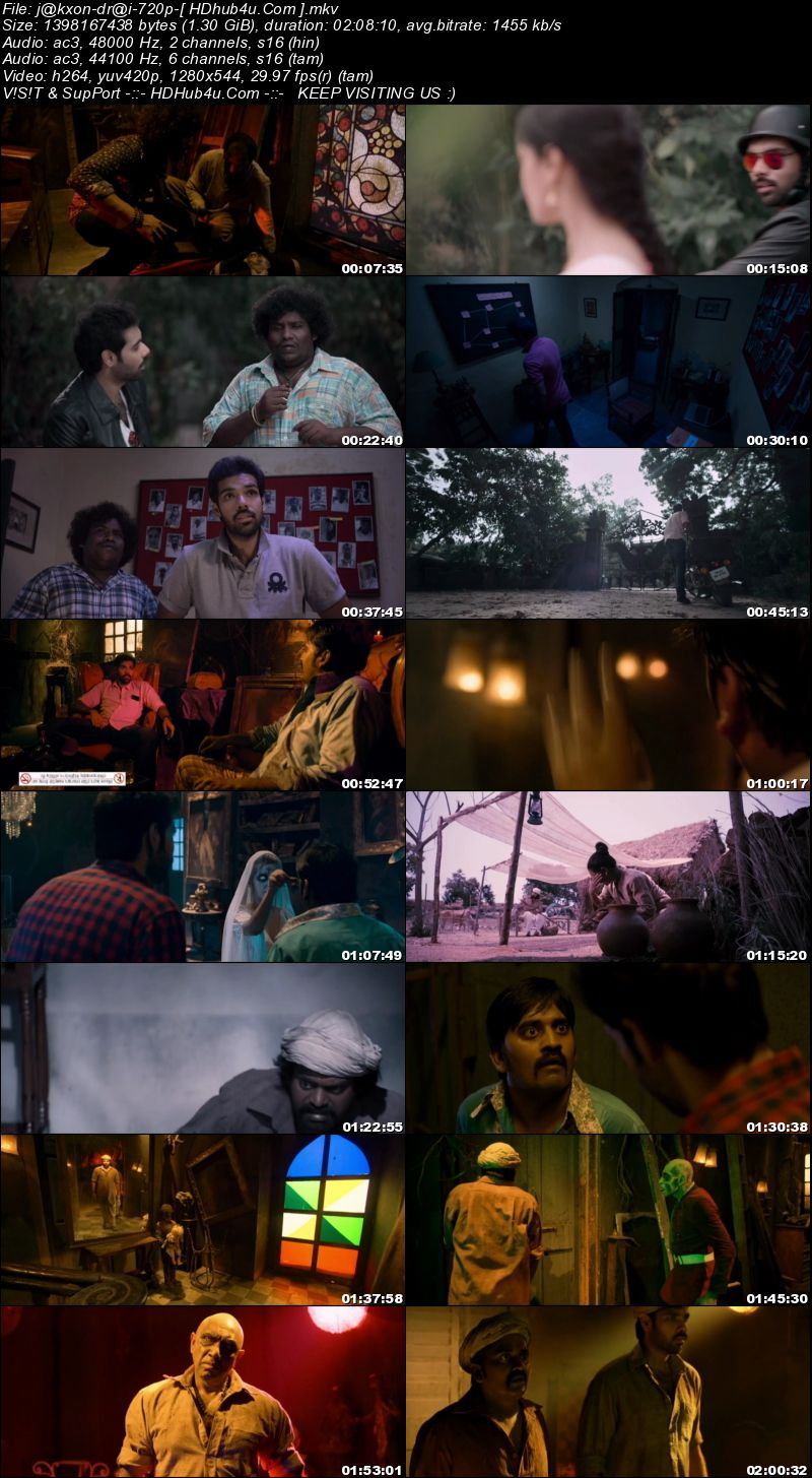 Jackson Durai 2016 UNCUT Hindi Dual Audio 480p HDRip 390MB Download
