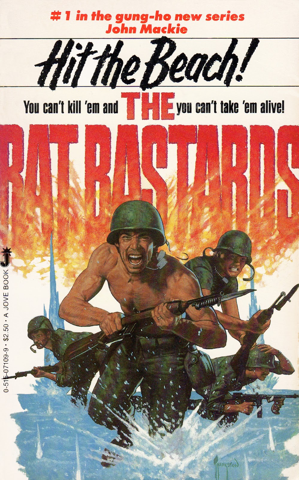 Paperback Warrior The Rat Bastards 01 Hit the Beach!