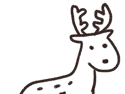 [新しいコレクション] かわいい 鹿 イラスト フリー 127124-鹿 イラスト かわいい ���リー
