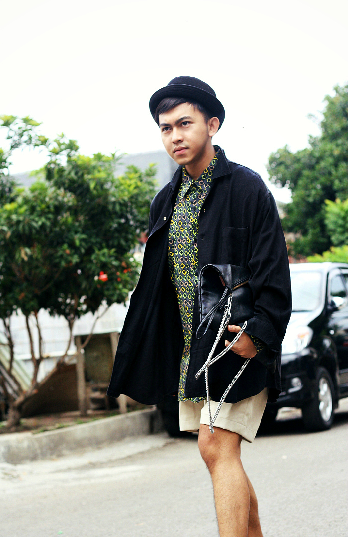 MEN'S FASHION BLOGGER INDONESIA IN COMME DES GARCONS