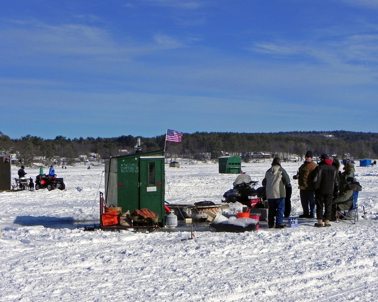 ActionshotsNH NH Ice Fishing Derby Lake Winnipesaukee 2013