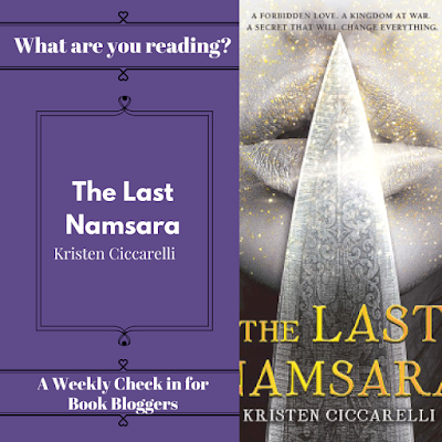 What Are You Reading Wednesdays - The Last Namsara by Kristen Ciccarelli