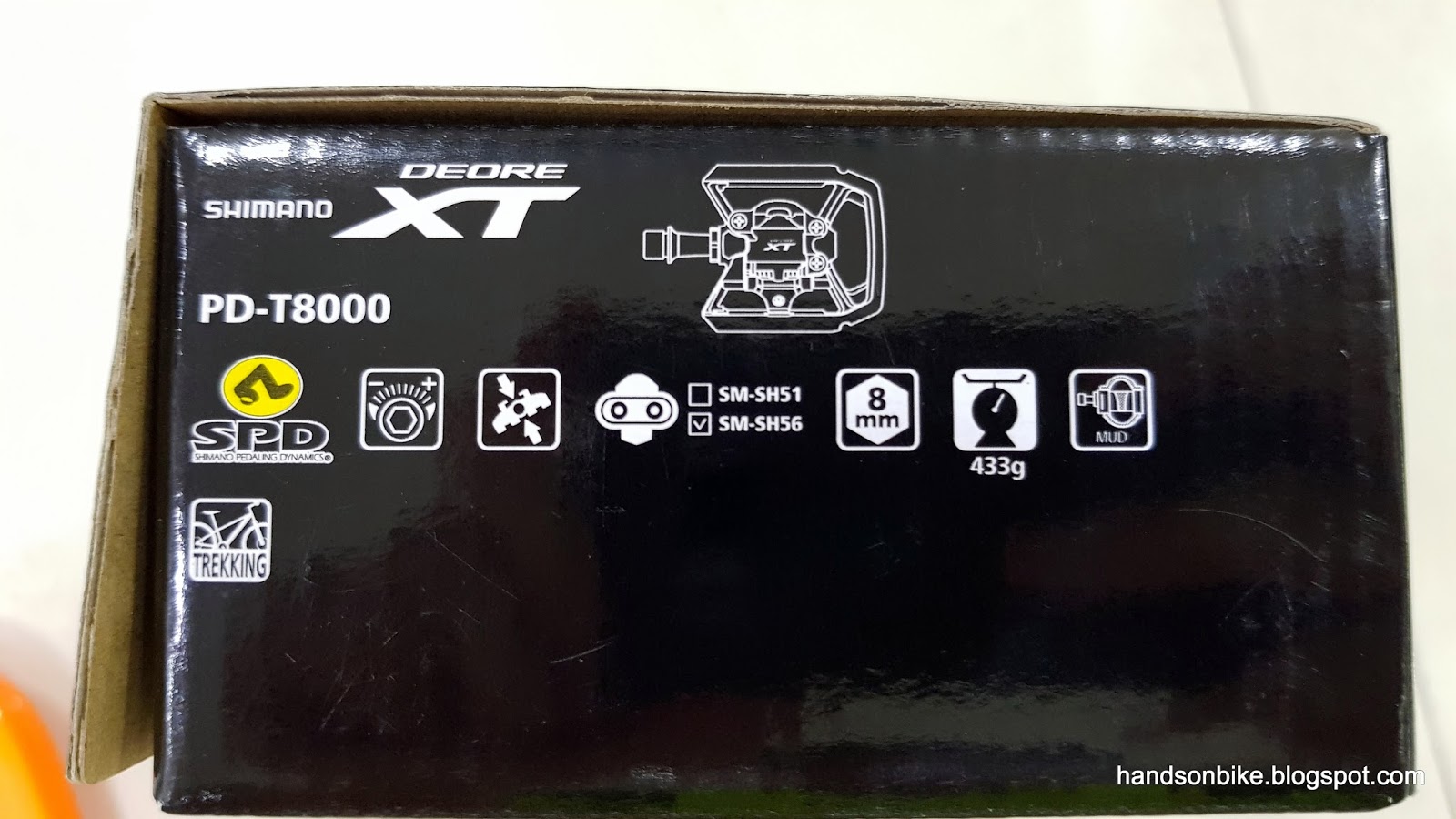 Pedales Shimano PD-T8000 XT Trekking SPD