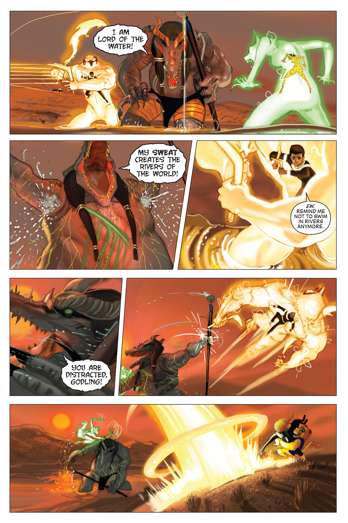 Read online The Kane Chronicles comic -  Issue # TPB 1 - 133