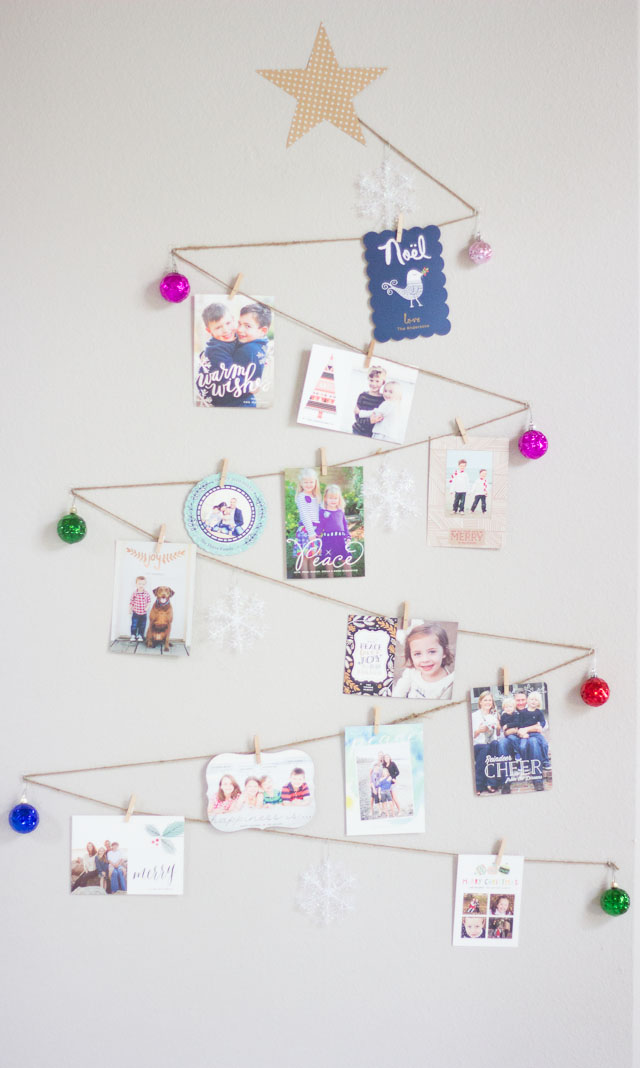 10 Modern Ways to Display Your Christmas Cards!  Design 
