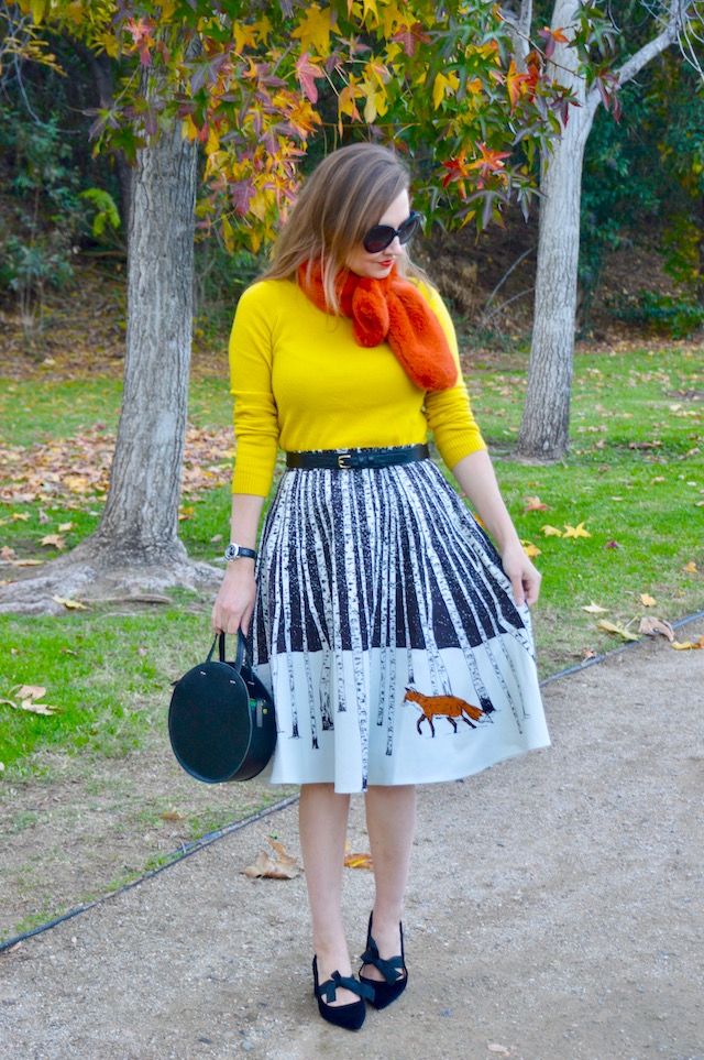 Anthropologie fox skirt Clearance