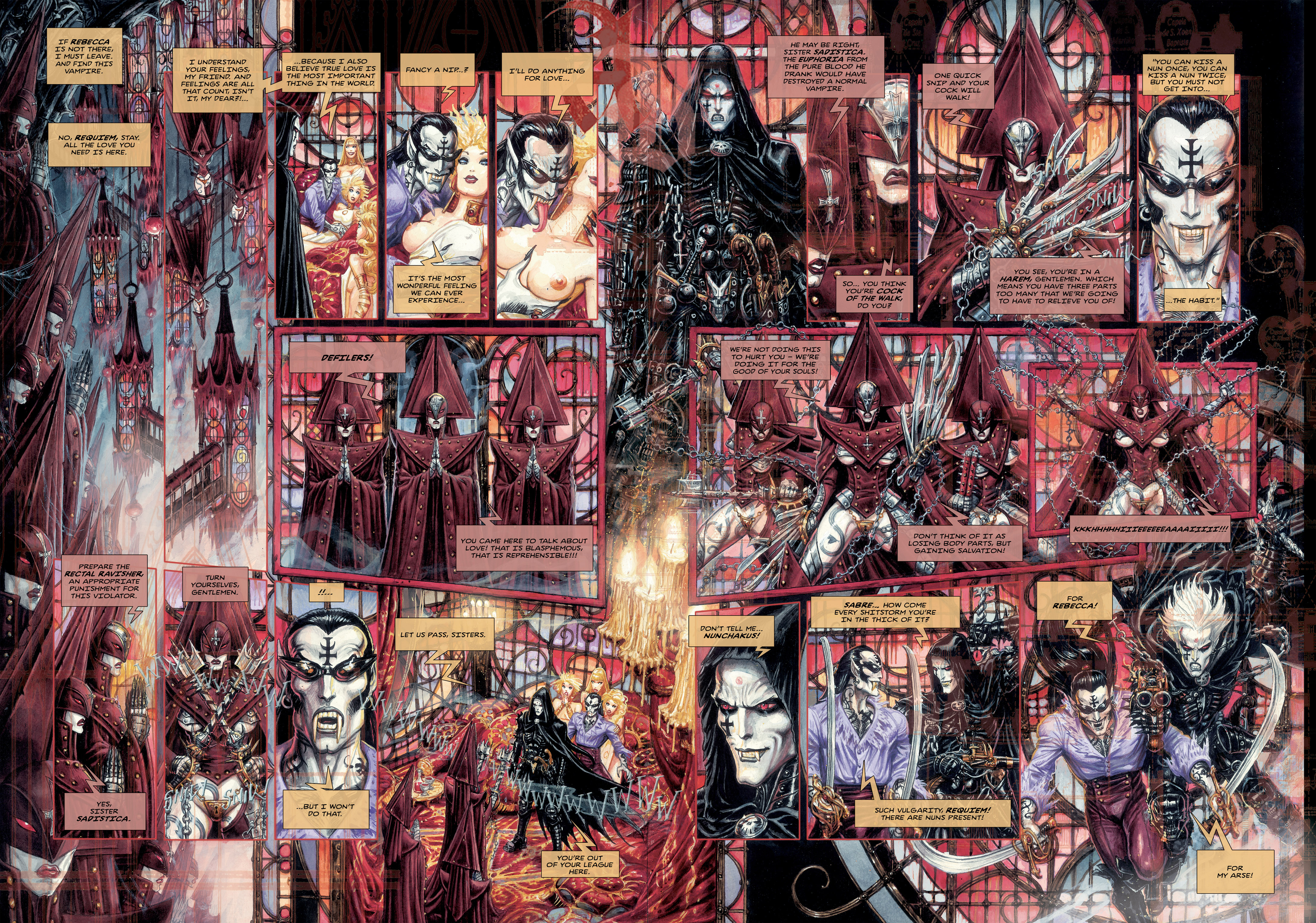 Read online Requiem: Vampire Knight comic -  Issue #7 - 16