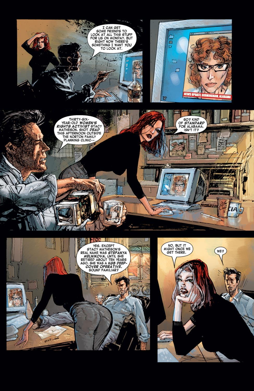Read online Black Widow (2004) comic -  Issue #1 - 13