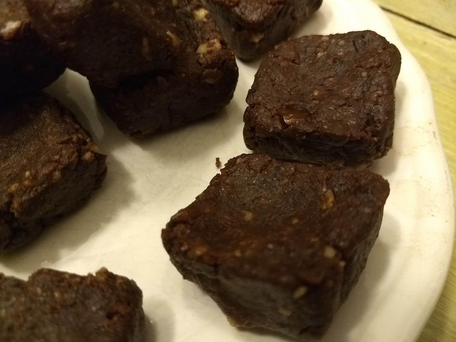 Tried and True Favorite Recipes Rich Plant based Brownie Bites (Gluten, Dairy, Oil & Sugar free