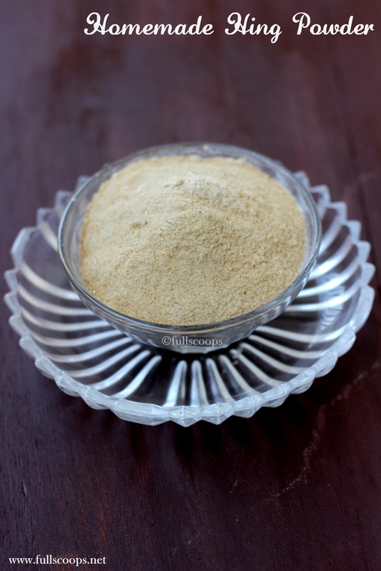 Homemade Hing Powder Full Scoops A food blog with easy,simple