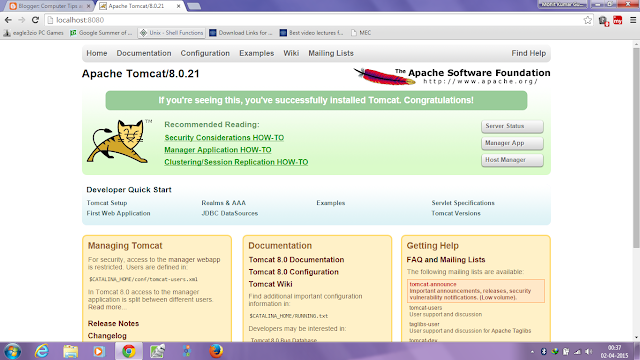how to install apache tomcat
