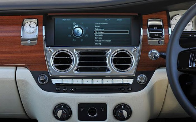 Rolls-Royce Ghost 2011 -Sistema iDrive
