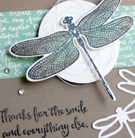 Stampin' Up! Rock 'N Roll Dragonfly Dreams Card ~ 2017 Occasions Catalog ~ www.juliedavison.com