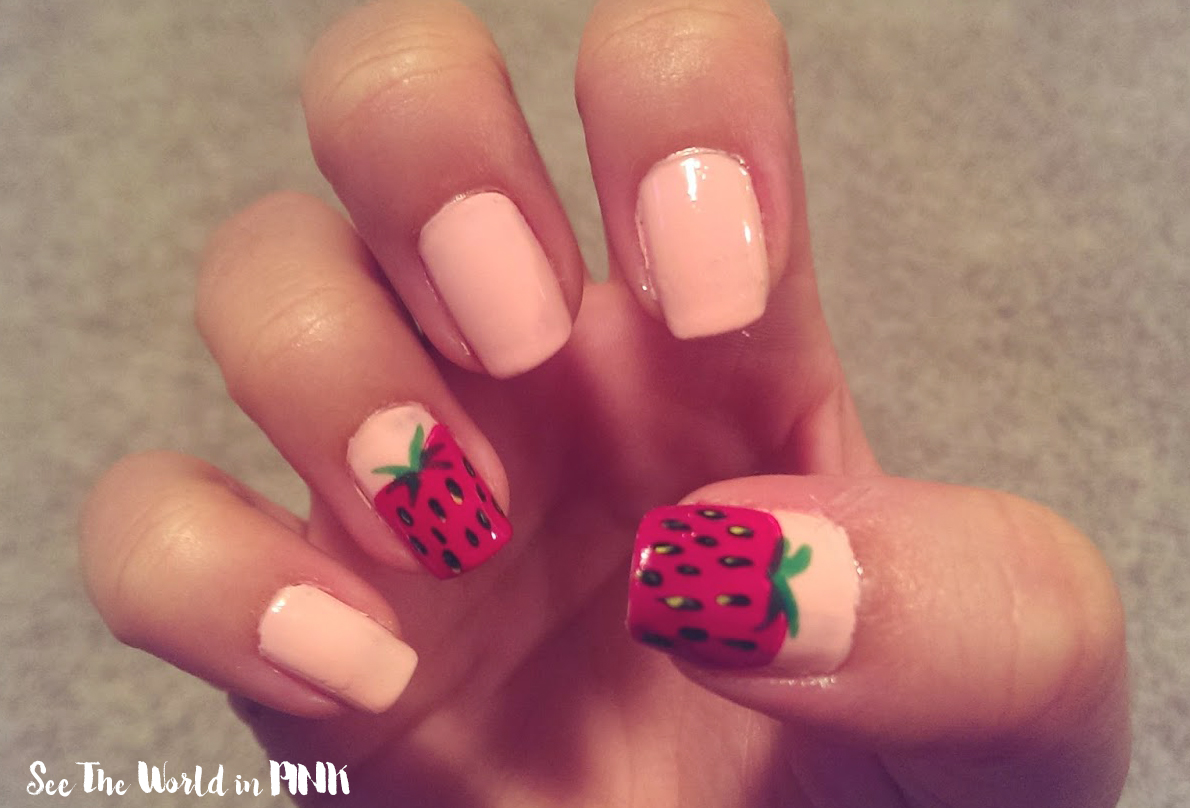 30 Playful Pink Nail Art Designs For Every Occasion : Bright Pink French  Tips with Flowers