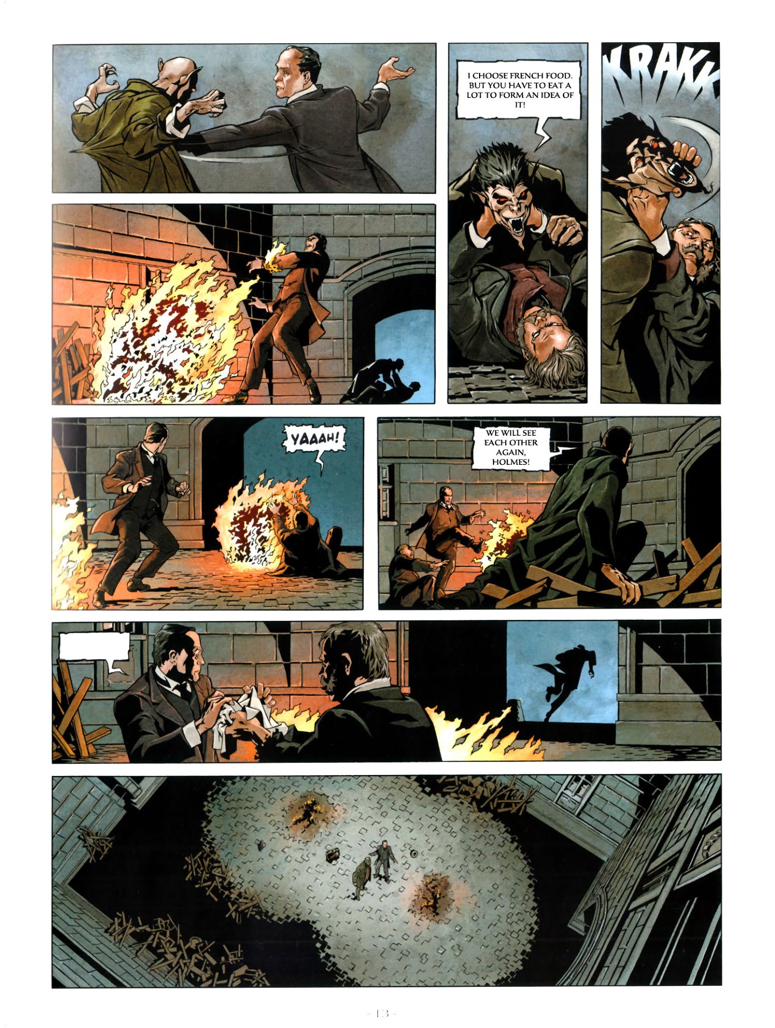 Read online Sherlock Holmes and the Vampires of London comic -  Issue # TPB - 14