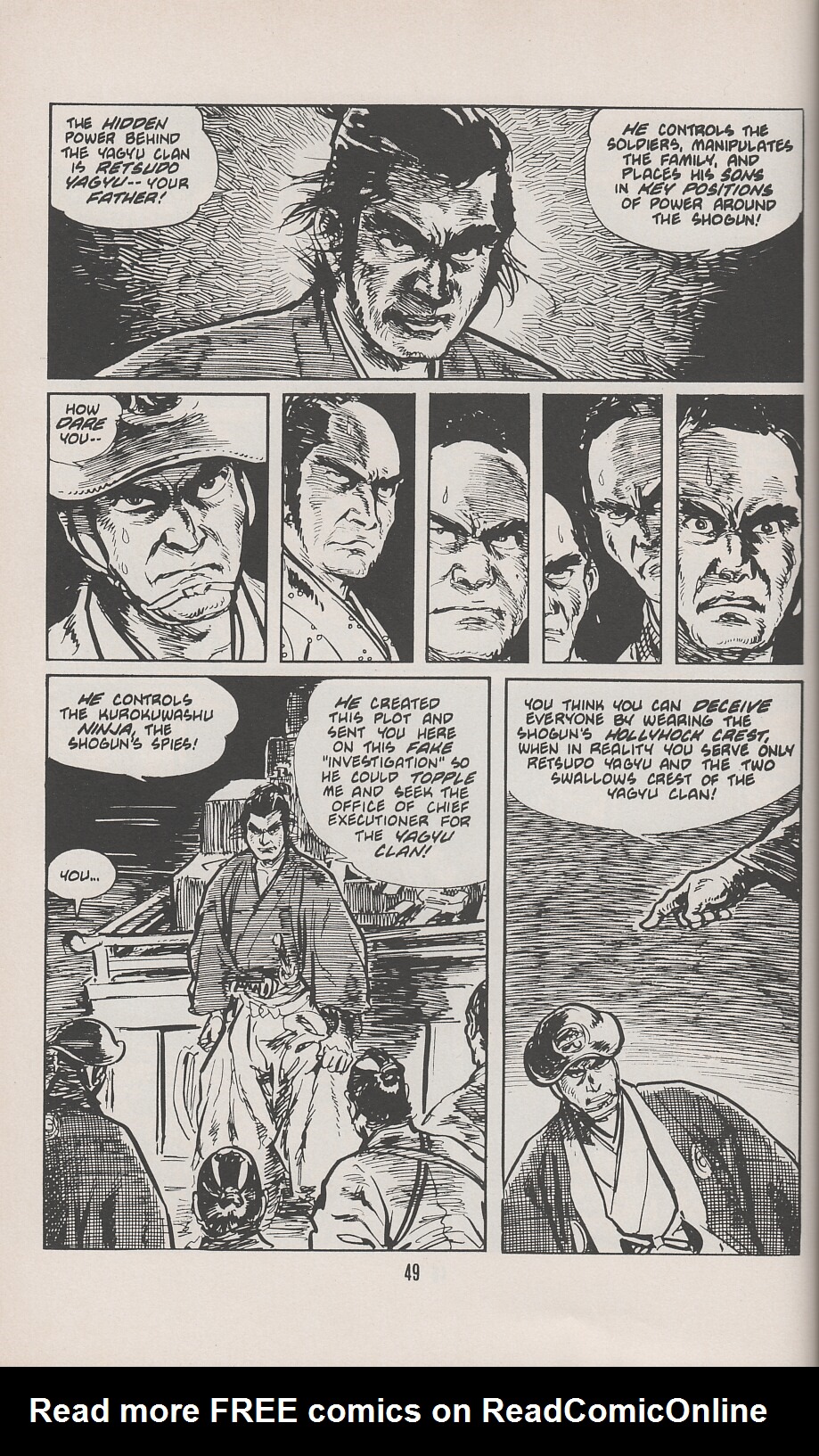 Read online Lone Wolf and Cub comic -  Issue #6 - 54