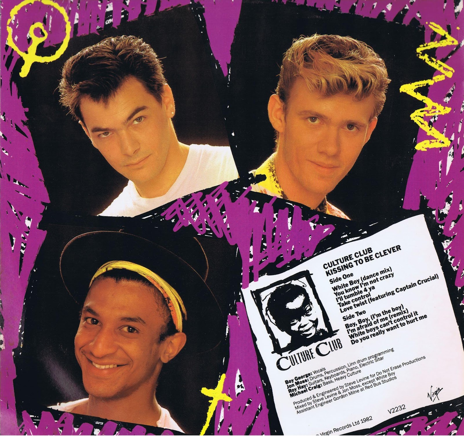 Culture Club Kissing To Be Clever (1982)
