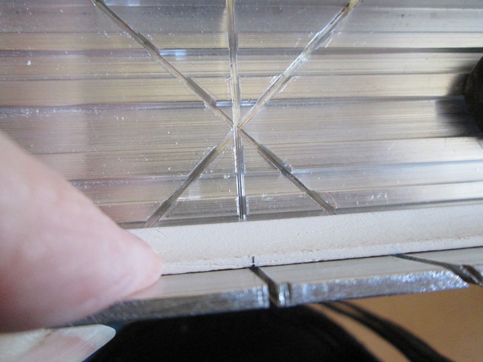 Dalton House Cutting coving right angles