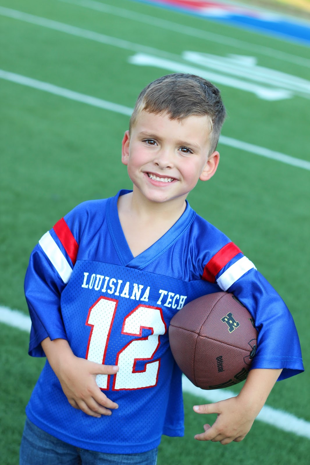 The Parker Family Football Field Pics