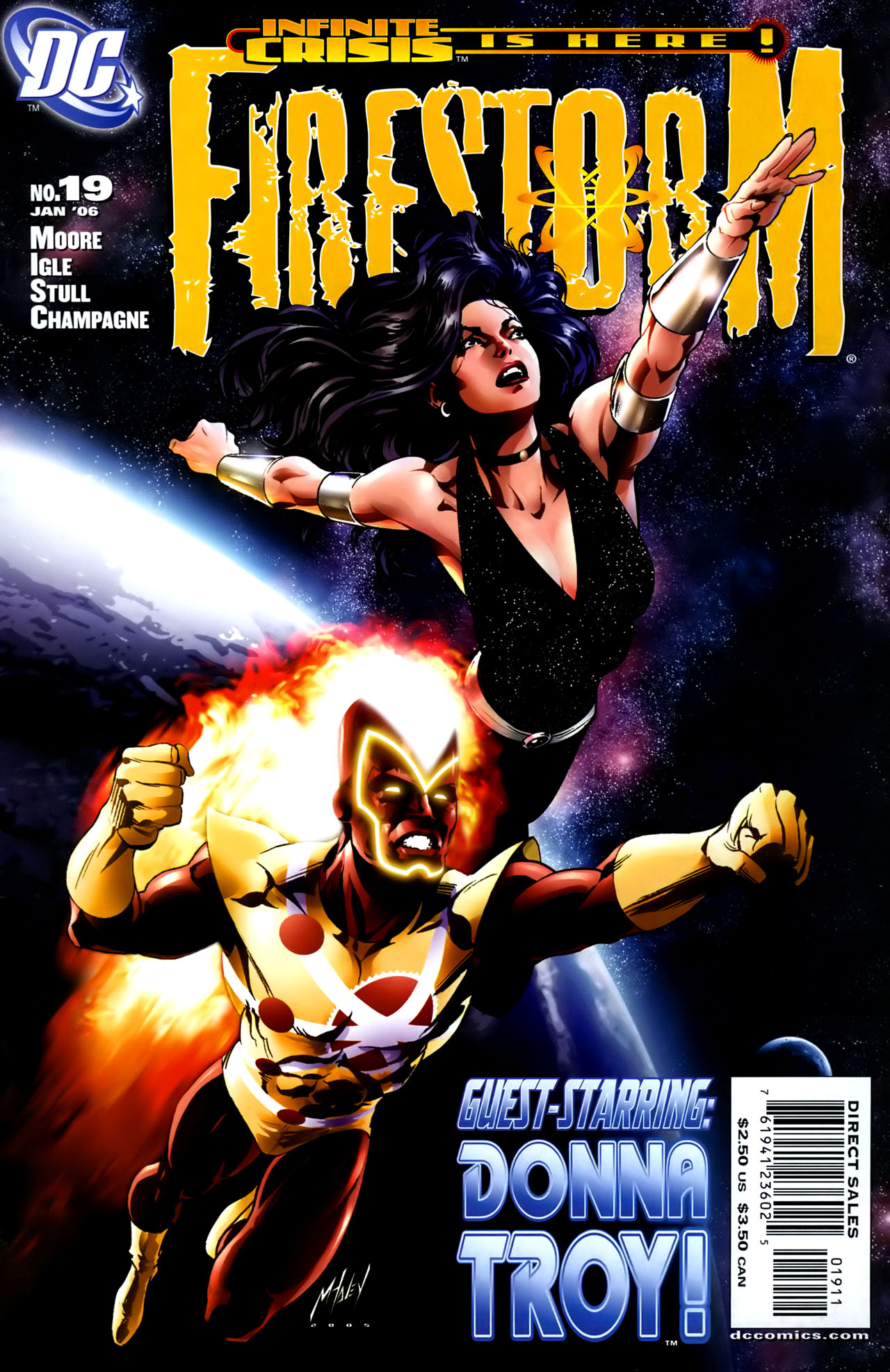 Read online Firestorm (2004) comic -  Issue #19 - 1